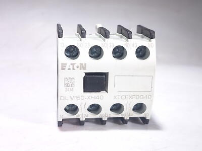 EATON MOELLER DILM150-XHI40 AUXLIARY CONTACT 4P 4NO XTCEXFBG40 277948
