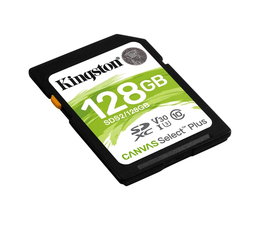 Kingston Canvas Select Plus SD Class 10 Uhs-I Memory Card, SDS2/128GB - Bild 2 von 4