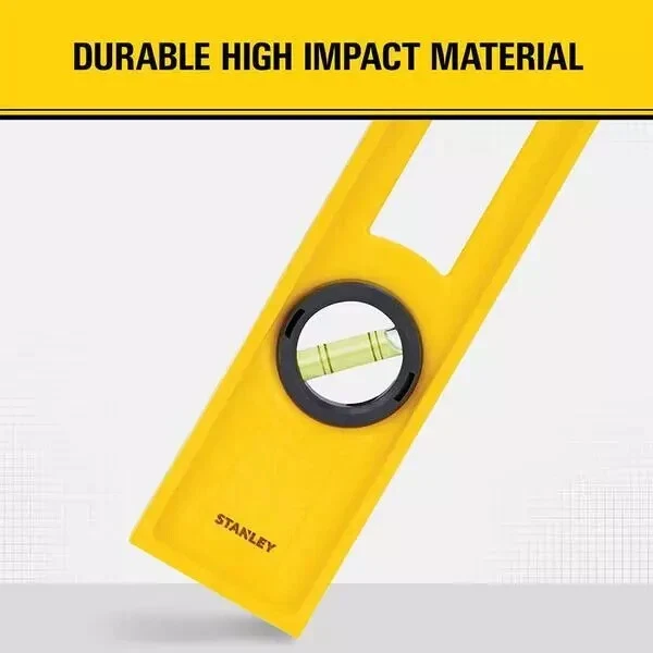 Stanley FatMax 24" ALUMINUM Non-Magnetic BOX BEAM High Impact ABS Level 3 VIAL - Image 4 of 4