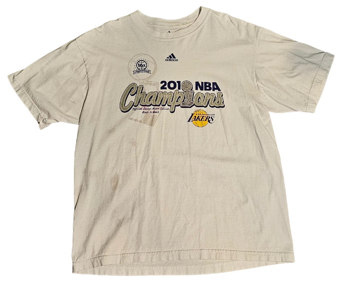 NBA LA LAKERS CHAMPIONSHIP OVERSIZED T-SHIRT 'GREY