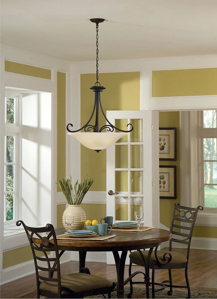 LÁMPARA DE ARAÑA COLECCIÓN MAR GULL LIGHTING DEL PRATO 65121-814 BRONCE BRUÑIDO GRABADO Foto 2 de 4