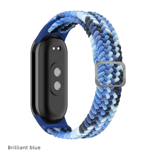 Watch Band For Xiaomi Mi Band 9 8 Nylon/Silicone/Leather/Metal Strap Bracelet - Picture 193 of 467