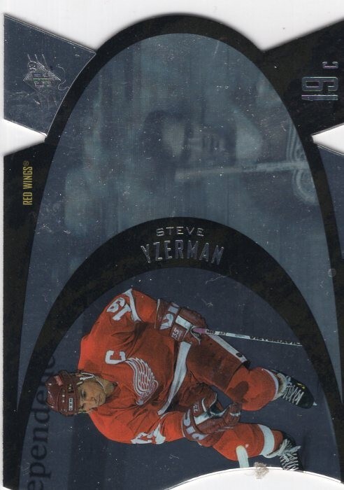 Steve Yzerman 1997 Upper Deck SPX #14 DIE CUT