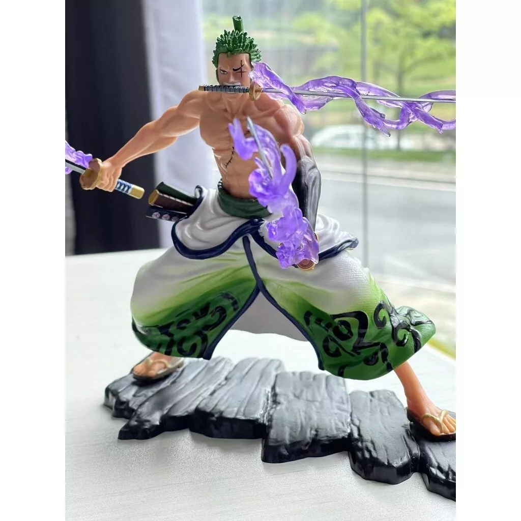 New One Piece KOA Enma Haki Roronoa Zoro Figure Toys