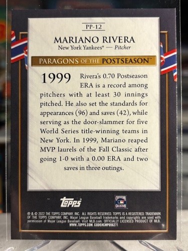 Mariano Rivera PICK A CARD Topps Chrome Refractor SSP # HOF RC Yankees Baseball - Picture 36 of 44