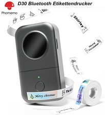 Phomemo D30 Thermal Label Maker Inkless Machine Mini Portable Bluetooth Printer