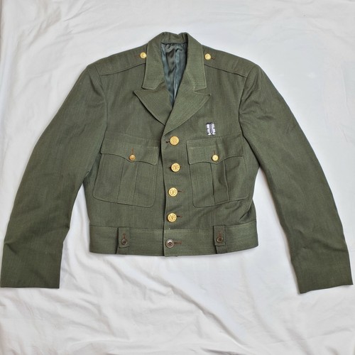 Vintage Ike 1960s Jacket Police Buttons 