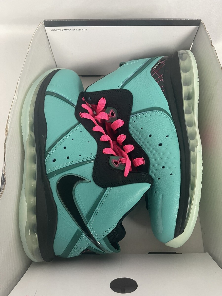 Nike Lebron 8 VIII 8s South Beach 2021 CZ0328-400 Men's Size 7