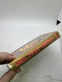 Ms. Pac-Man - Unlicensed TENGEN Nintendo NES Complete CIB Rare Nice!