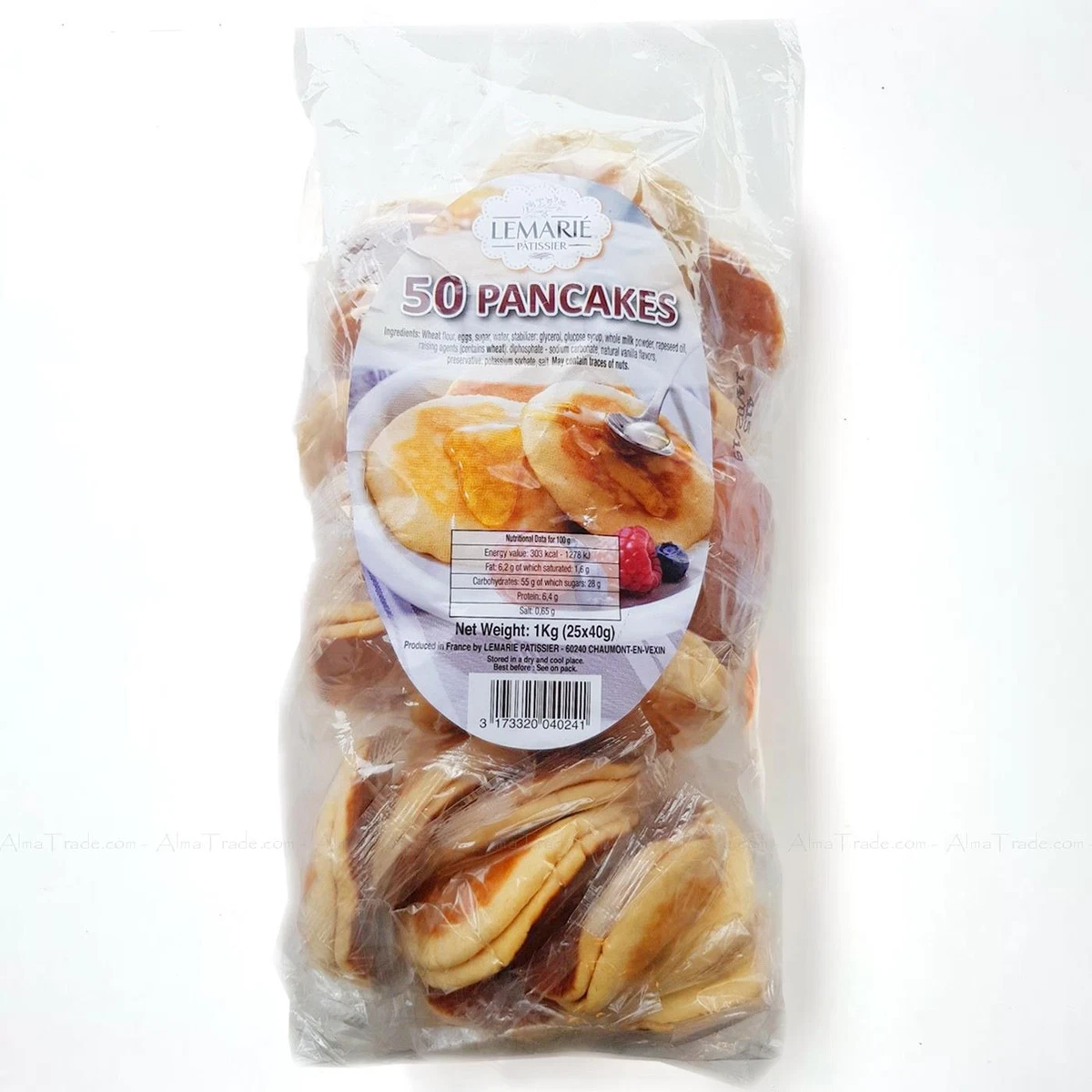 Lemarie Patissier American Style Panqueques Mini Pancakes Pack Set of 50 x 20g