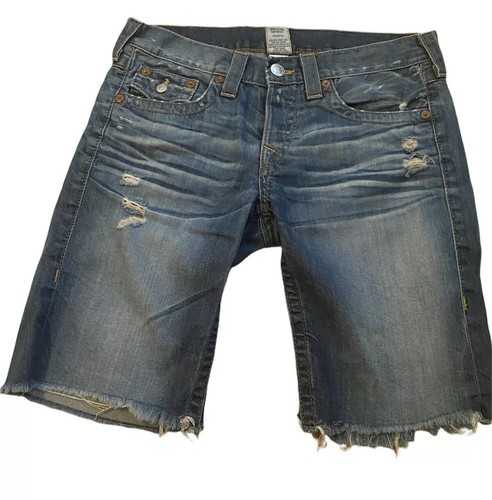 Riley Shorts Button Fly Cut Off 