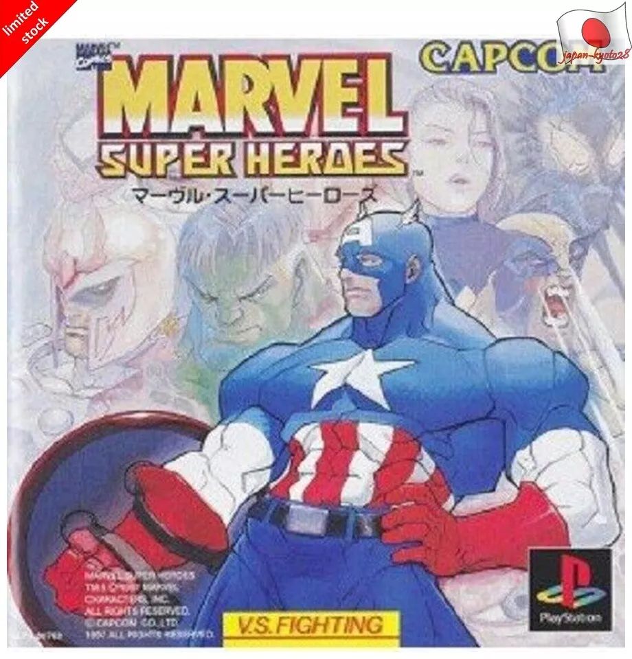 Marvel Super Heroes (Sony PlayStation 1, 1997) for sale online