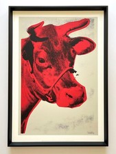 ANDY WARHOL FOUNDATION LITHOGRAPH PRINT FRAMED XL POP ART POSTER 
