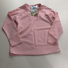 Semois Girls Light Pink Long Sleeve Swim Shirt 4T