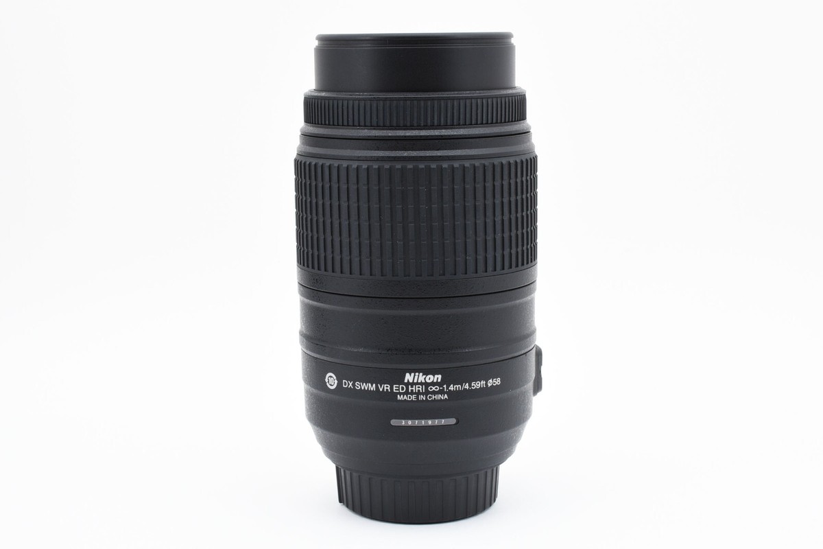 Nikon AF-S DX NIKKOR 55-300mm F/4.5-5.6 G ED VR Lens w/Caps Nikon AF-S DX NIKKOR 55-300mm F/4.5-5.6 G ED VR Lens w/Caps
