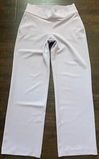 NWOT DG2 by Diane Gilman Trouser Knit Pull-On Straight Wide-Leg Pant sz P XS / S