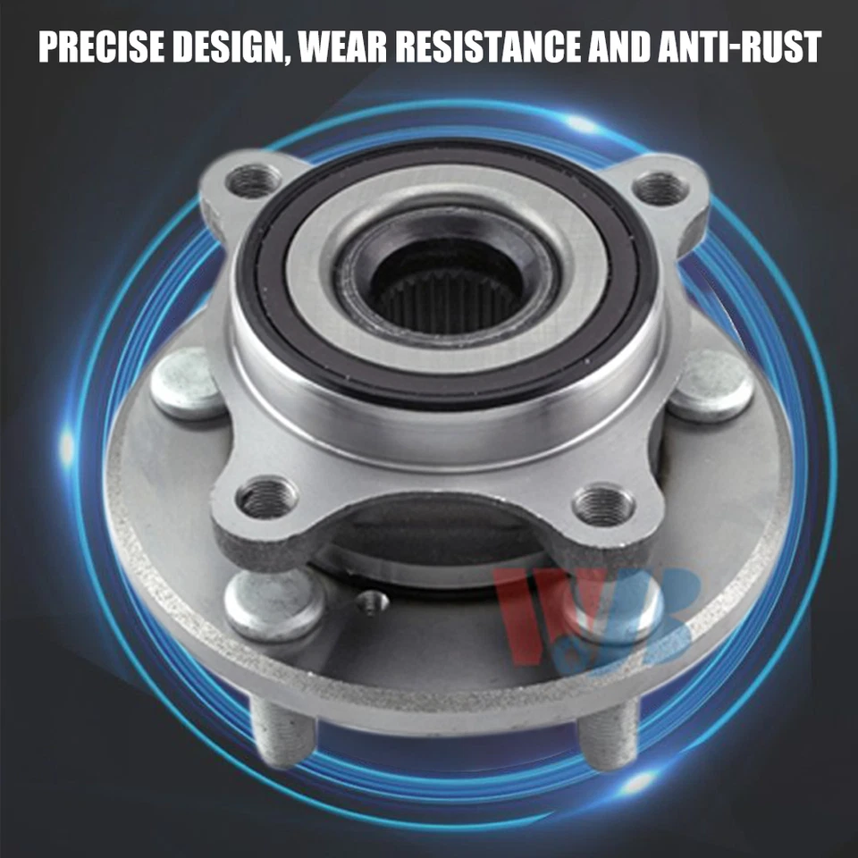 2PCS Front Wheel Bearing Hub Fit for Acura RL 2005-2012 513252 HA590147 BR930755 Foto 4 de 4