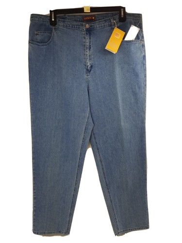 Blue Denim Jeans. Plus Size 