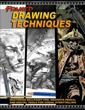 Framed Drawing Techniques: Mastering Ballpoint Pen, Graphite Pencil, and Di...