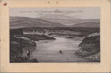 Jersey Coffee Dayton Spice Mills Co Mount Hood From Head of Dalles Columbia LPV1