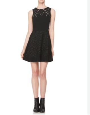 Rag & Bone Ayla Black Lace Panel Dress A Line Size 6 SO FLATTERING! | eBay Rag & Bone Ayla Black Lace Panel Dress A Line Size 6 SO FLATTERING! | eBay