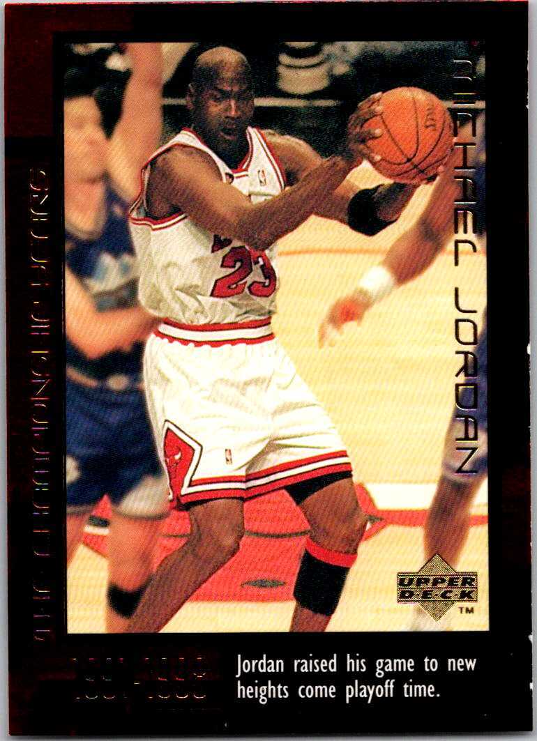 1999 Upper Deck Michael Jordan Career Collection #39 Michael Jordan 004514