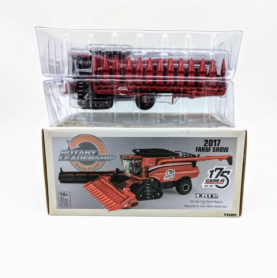1/64 175th Ann. Case IH Track Combine, 2017 Farm Show Edition 44098 Ertl - Image 2 of 4