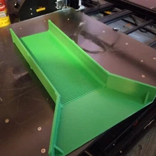 Mini Pro Sluice Box for Gold Prospecting 15.5"× 9" Inch 3D printed Gold Cleanup