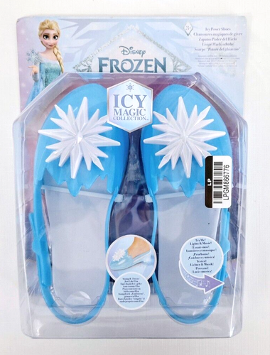Disney Frozen Roleplay Elsa Ice Power Shoes Light Sound Let it Go Icy Magic