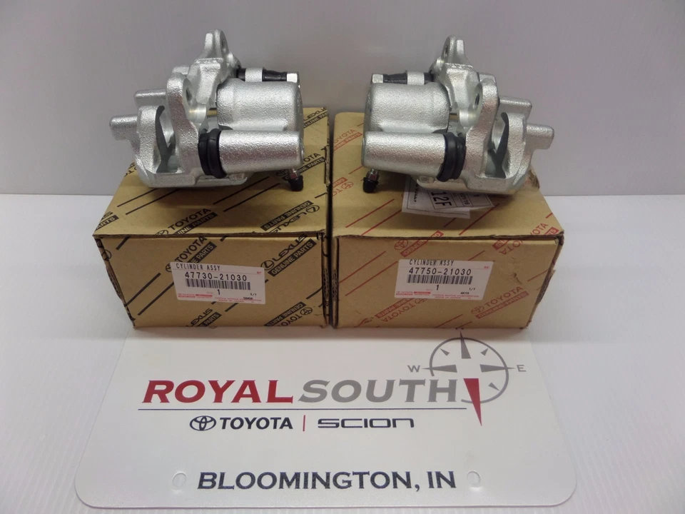 Juego de pinzas de freno traseras Scion tC 2005-2010 originales OEM OE Foto 2 de 4