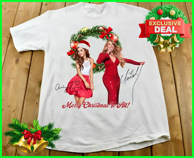 Rare Merry Christmas To All Mariah Carey 2024 T-shirt Size S-5XL 