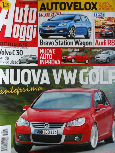 Auto Today Nr.5 2007 Test Audi R8 - Maserati Quattroporte GT Aut. BMW 335i C [P45]