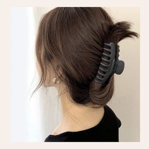 6 Farben Große Haarkrallenspangen für Frauen Matt Groß Starker Halt Kieferspange 11 cm - Bild 9 von 15