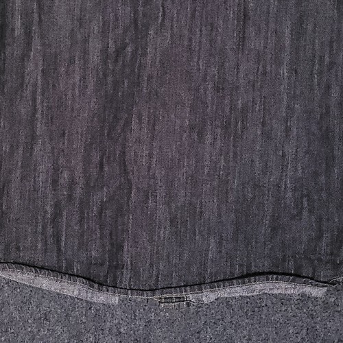 Levis Denim Pearl Snap Western Shirt Mens 2XL Black Sawtooth Pocket Cowboy Rodeo - Picture 13 of 14