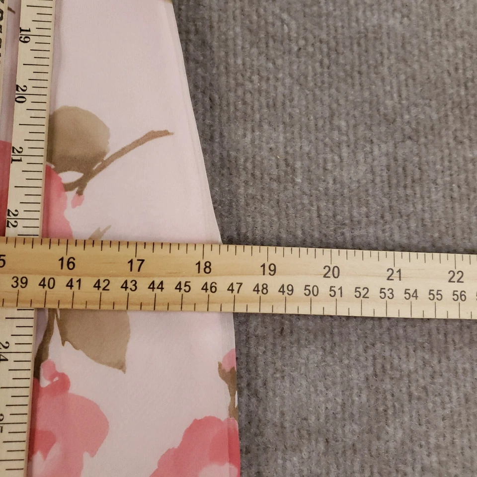 Valentino Miss V Dress Size 6 Small Pink 100% Silk Floral Wedding Lined Sundress - Image 4 of 4