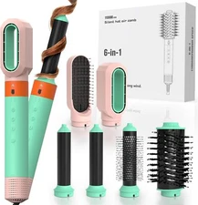 6 in 1 Air Hair Styler Blow Dryer Brush Set, with Ionic Rotatable Hair Dryer UK