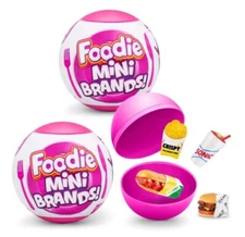 5 Surprise Foodie Mini Brands (2 Pack) by ZURU