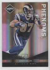 2011 Panini Limited Phenoms Spotlight Gold 25/25 Greg Salas #168 Rookie RC a8x