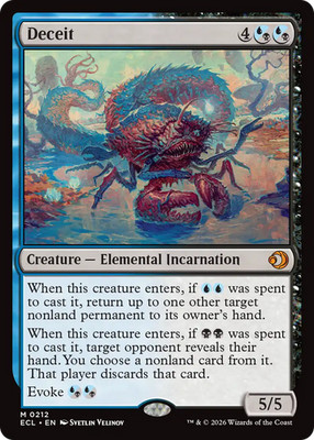 MTG EN 212 欺瞞/Deceit[ECL] M 4枚セット Deceit (REGULAR) x1 - MTG Lorwyn Eclipsed ECL #212 | eBay