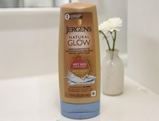 Jergens Natural Glow Wet Skin Moisturizer Fair to Medium 7.5 oz Self Tanner