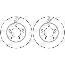 Disque de frein Ssangyong KYRON