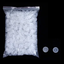 Ink Caps Cups Extra Large,500pcs Plastic Ink Cups Caps Wide Cup Base Supplies...