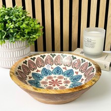 Decorative Bowl LEAVES Fruit Dish Serving Keys Crystals Coffee Dining Table Gift