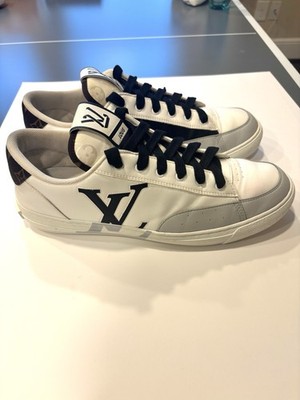 Louis Vuitton Charlie Sneaker White Black Cocoa Brown Men's LD 0232 10 / US 11.5