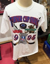 Vintage 1995 IHL Denver Grizzlies Turner Cup Finals Hockey T Shirt Adult XL-NWT