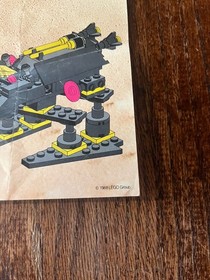 LEGO Blacktron Space Alienator 6876 - 100% Original Complete w Instructions !