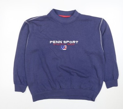 Pro Penn Series Herren Sweatshirt blau bestickt M Regular Fit