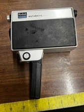 Vtg Kodak M22 Instamatic Movie Camera Carrying Case Directions Untested 3A 