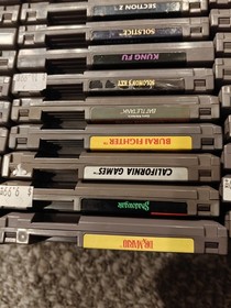 Enorme Lote de 50 Juegos NES Super Mario 3 Dr Mario Rescue Rangers Commando Shadowgate