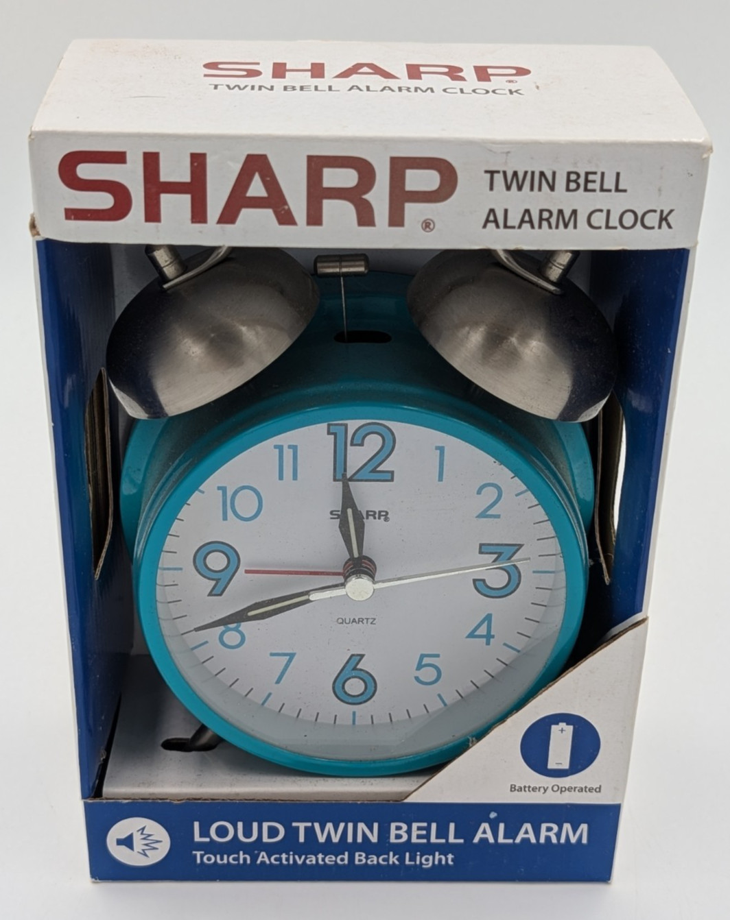 Teal Touch Activated Back Light Battery Operated